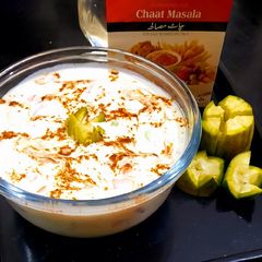 A picture of Cucumber Raita🥒🥒🥒.