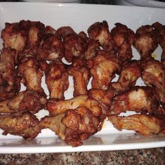 A picture of Chicken drummets.