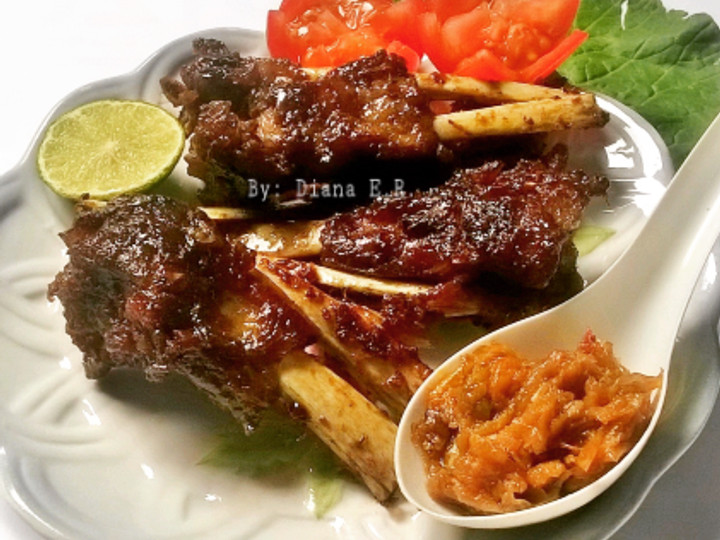 Anti Ribet, Memasak Iga Kambing Bakar Teflon Bumbu Kecap Menu Enak