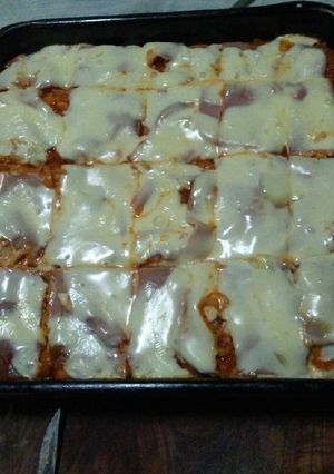 Una foto de Pizza casera