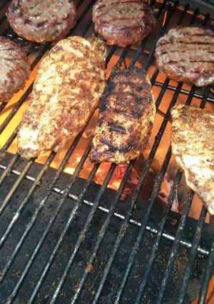 A picture of Blackened Cajun Chicken.