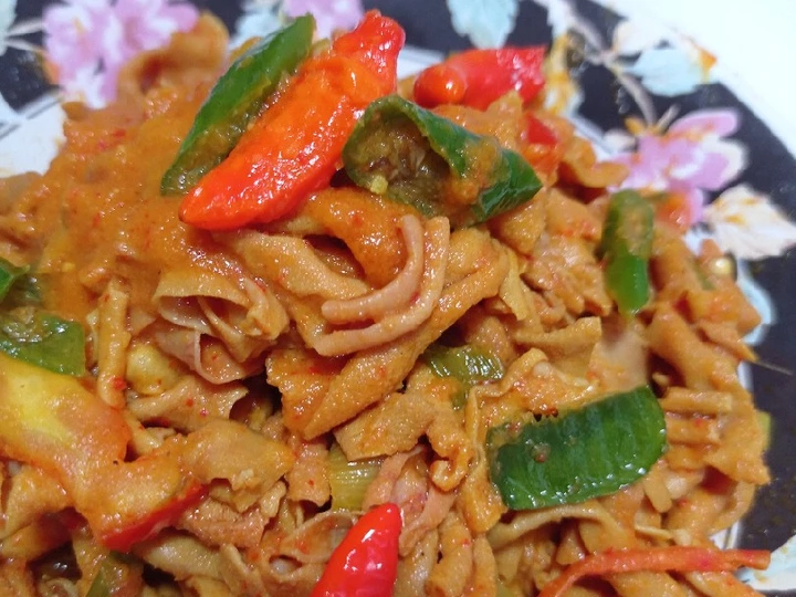 Langkah Mudah untuk Menyiapkan Resep Usus bumbu kuning #masakanrumahan yang Bikin Ngiler Anti Ribet, Mantap