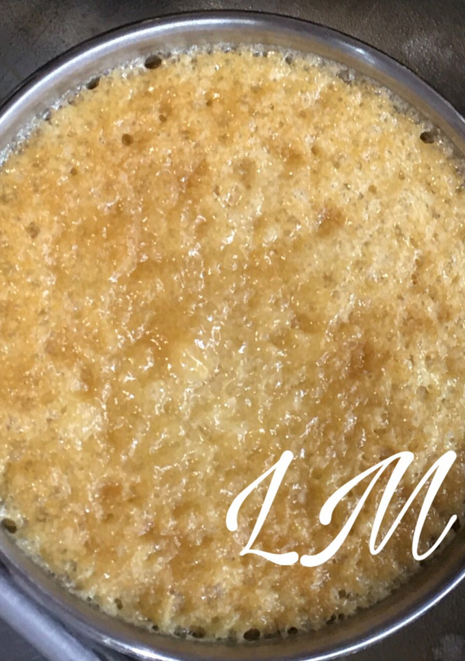 Una foto de Flan de galletas y almendra