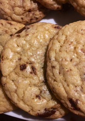 Una foto de Galletas suaves con chispas de chocolate