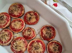 Foto di 🍕Pizzette di melanzane al forno🍆
