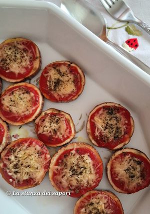 Foto di 🍕Pizzette di melanzane al forno🍆