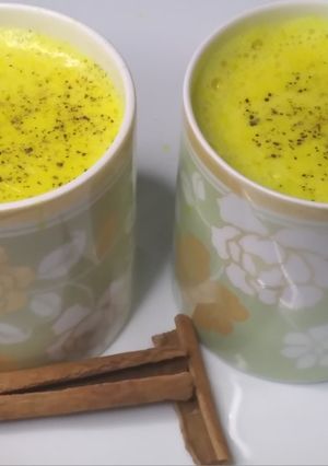 A picture of Golden milk.