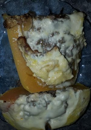 Una foto de Zapallo relleno!!!!!!!