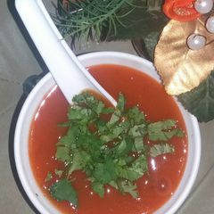 A picture of Tomato soup.