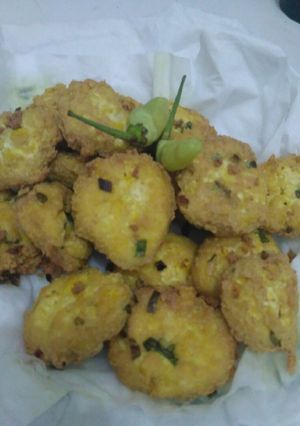 Foto resep Perkedel Tahu Telur