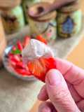Dip de yogur casero con crema de avellanas y cacao 🍓 para dipear con fruta de estación 🍓