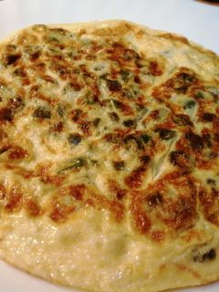 Una foto de Tortilla de judías verdes