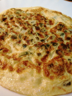 Una foto de Tortilla de judías verdes