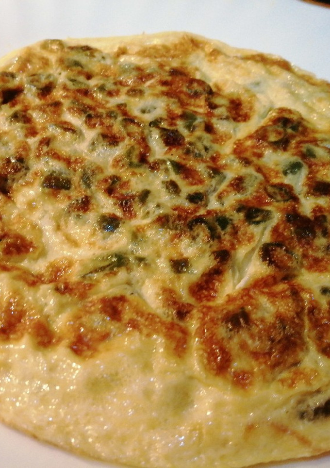 Una foto de Tortilla de judías verdes