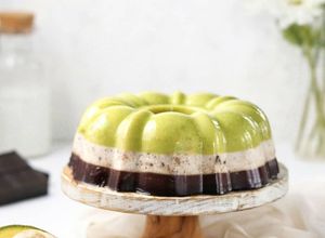 Foto resep Pudding Alpukat Oreo Coklat