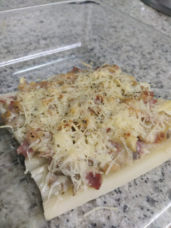 Una foto de 🥓 Espárragos blancos gratinados