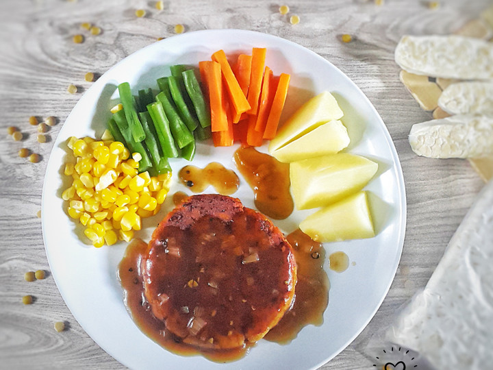 Resep Steak Tempe Saus Lada Hitam yang Bisa Manjain Lidah