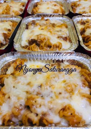 Foto resep Fusili Bolognesse Saus Keju