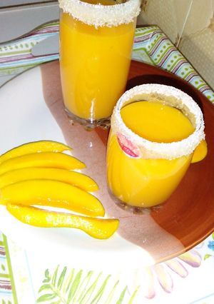 A picture of Mango smoothie.