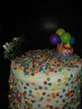 Birthday Cake con Compota de Durazno