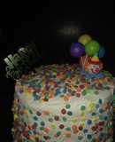 Birthday Cake con Compota de Durazno
