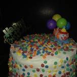 Birthday Cake con Compota de Durazno