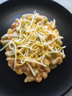 Una foto de Pipette con salsa de langostinos. "Cocina de aprovechamiento"