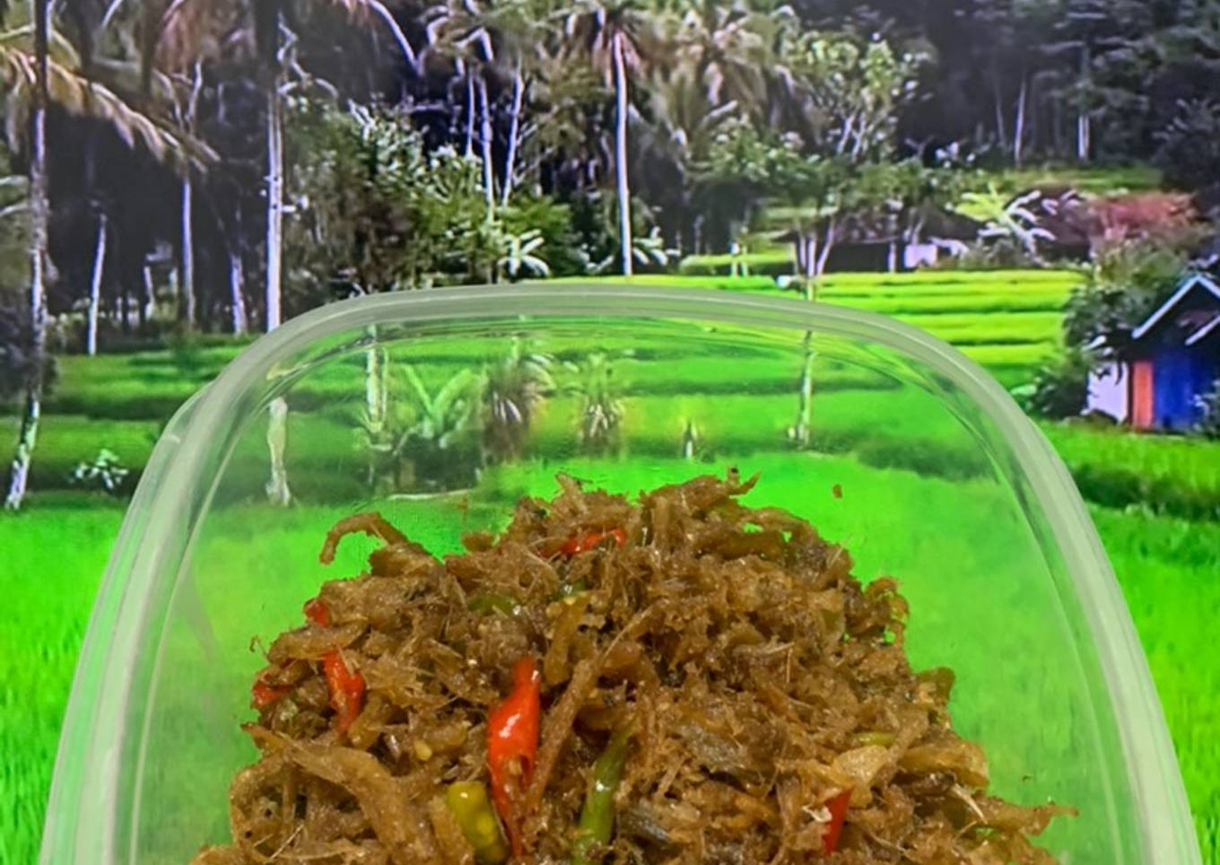 Tumis ikan jambrong asin manis asam pedas (awet 1 minggu)