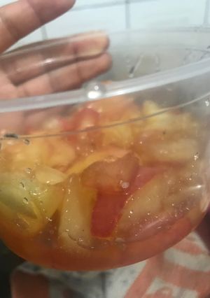 Una foto de Mermelada de manzana