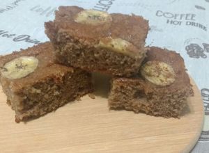 Foto de Bolo de banana com farinha de rosca