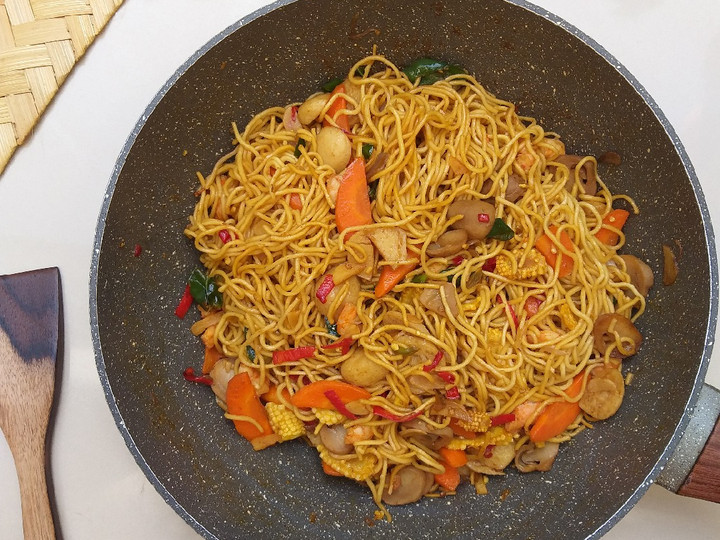 Cara Gampang Menyiapkan Mie Goreng Udang Anti Gagal