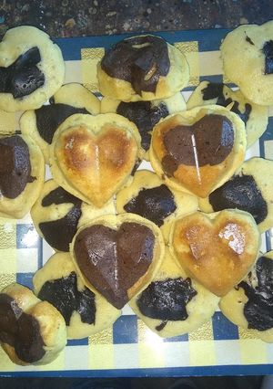 Una foto de Budín marmolado