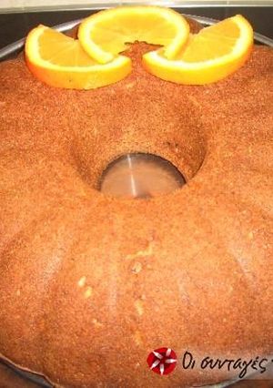 A picture of Orange cake.