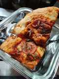 Ciabata pizza