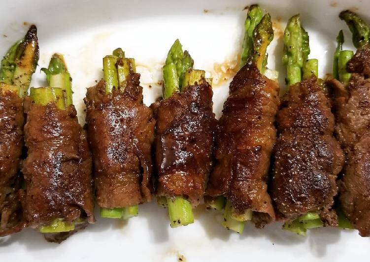 Recipe of Super Quick Homemade Beef Roll Asparagus