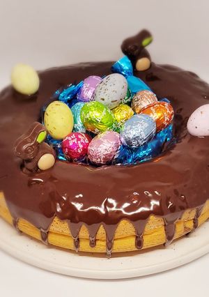 Une photo de Gâteau marbré pour pâques
