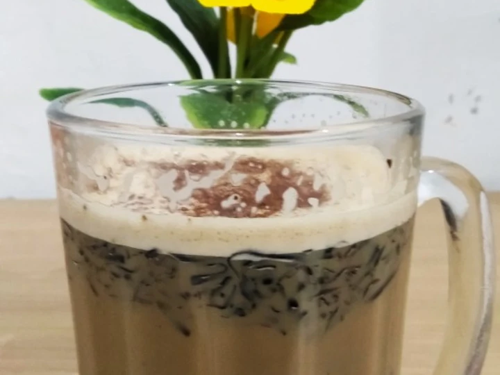 Cara Mudah Membuat Resep Es Cappucino cincau yang Sempurna Anti Ribet, Bisa Manjain Lidah