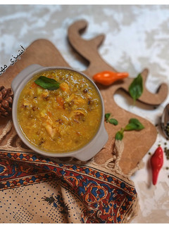 عکسی از دستور سوپ ماش (رژیمی و بدون روغن)