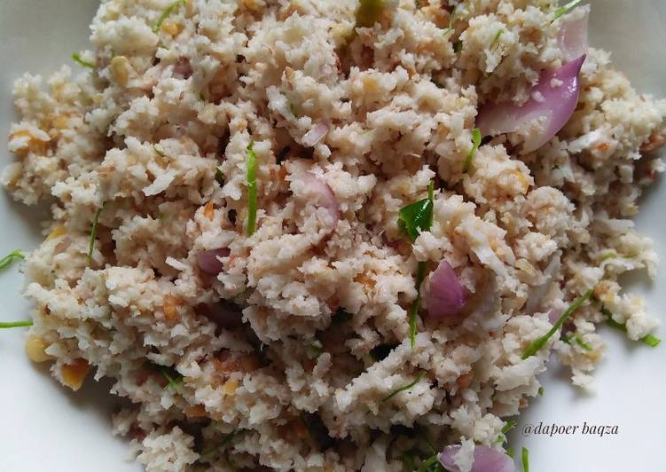 Bagaimana Menyiapkan Asam Ue (Sambal Kelapa) Anti Gagal