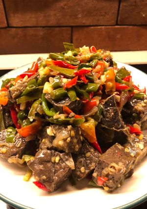 Foto resep Oseng Paru Pedas Aceh