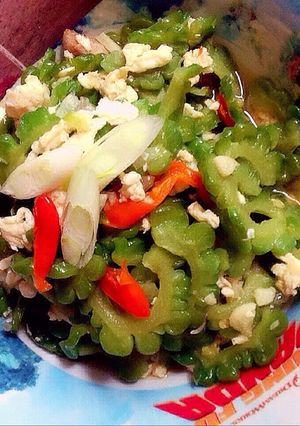 Foto resep Tumis Pare Telur