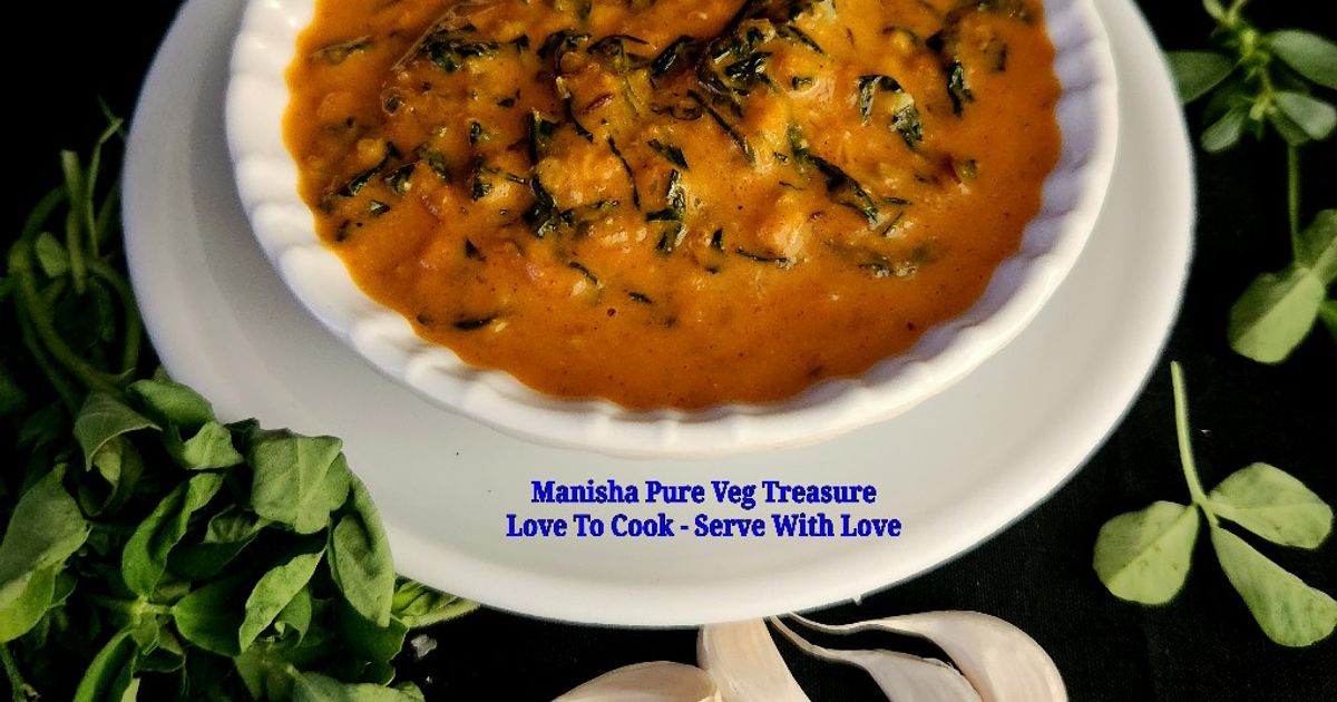 Lasooni Roti Lasooni Methi Recipe by Manisha Sampat - Cookpad