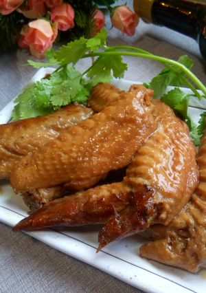 【御釀滷煮入味】紹興黏嘴滷雞翅 的食譜成品照片