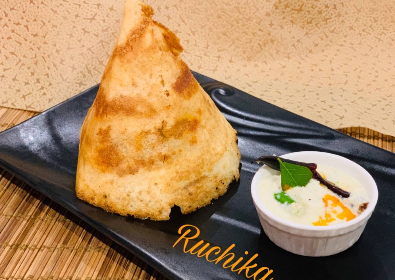 Ghee Roast Podi Dosa