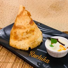 Ghee Roast Podi Dosa A picture of Ghee Roast Podi Dosa.
