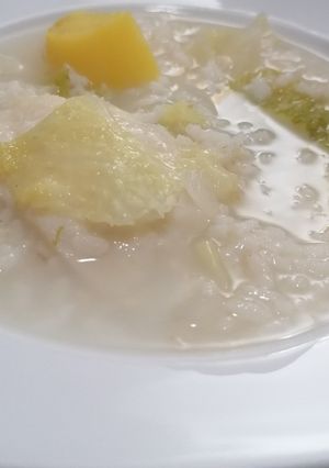 Una foto de 147. Arroz con bacalao para dieta blanda