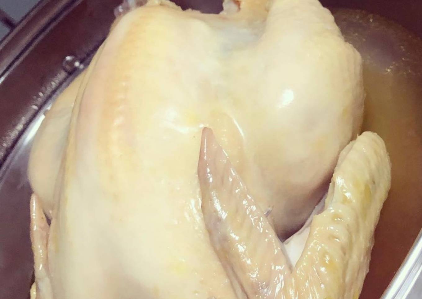 Steamed chicken