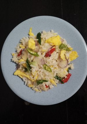 Foto resep 863) Nasi Goreng Kecap Ikan Pedas