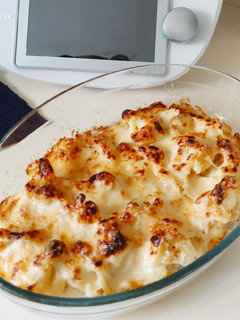 Una foto de Coliflor gratinada con bechamel (Thermomix)