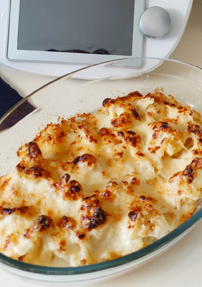 Una foto de Coliflor gratinada con bechamel (Thermomix)